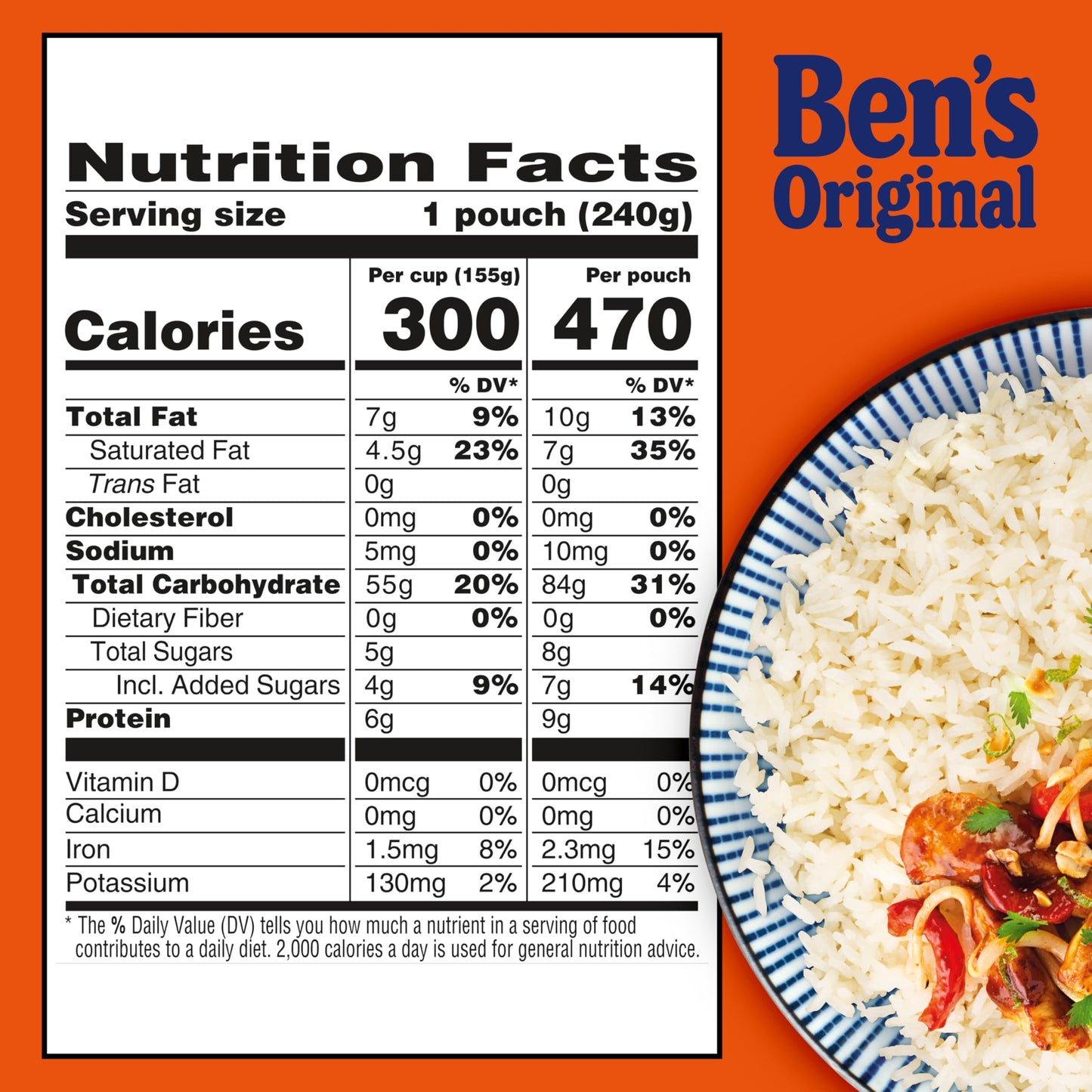 BEN'S ORIGINAL Ready Rice Coconut Jasmine Flavored Rice, Easy Dinner Side, 8.5 oz Pouch (Pack of 12)