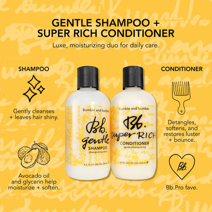 Bumble and bumble. Super Rich Hair Conditioner For Every Day | Detangles | Adds Moisture and Shine | For All Dry Curly, Wavy, Straight Hair Types | With Glycerin + Avocado Oil