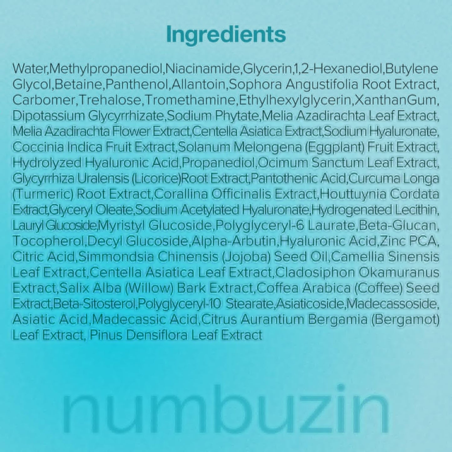 numbuzin No.1 Sheet Mask | Pantothenic B5 Hyaluronic Active Clear Mask | Calming, Soothing, Hydrating | Acne Prone Skin | Controls Excess Oil, Reduces Redness | 5 Sheets