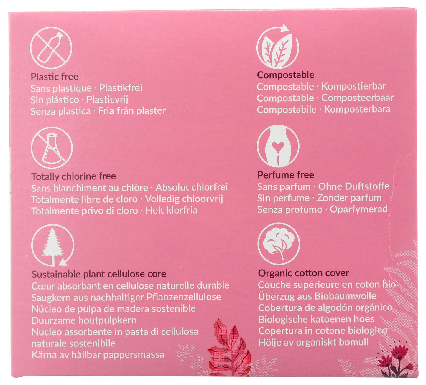 Natracare Ultra Extra Pads with Wings, Regular, Individually Wrapped, Made with Certified Organic Cotton, Ecologically Certified Cellulose Pulp and Plant Starch (1 Pack, 12 Pads Total)