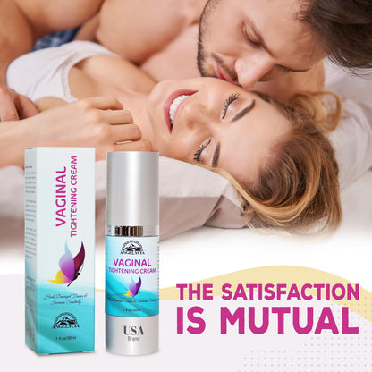 ANGELYCIA Vaginal Tightening Cream, Coochie Tightener, Yoni Moisturizer, Improves Women's Vagina Health, Fast-Acting Tightener, Increases Sensitivity, Easy to Apply, 1 fl oz