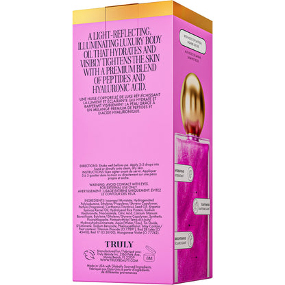 Truly Luxury Body Oil | Hydrating & Illuminating with Natural Shimmer | For Smooth, Glowing Skin and Long-Lasting Fragrance