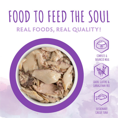 Soulistic Originals, Pure Bliss Tuna Whole Meat Dinner in Gravy, 3oz Can, Pack of 12