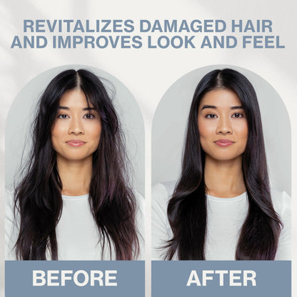Neuma Neu Repair Leave In Hair Treatment Travel Size Hair Repair Treatment for Damaged Hair - Smooths, Conditions, Shields, Softens, Protects, Strengthens, Lemon, Lavender & Fir Needle Scent