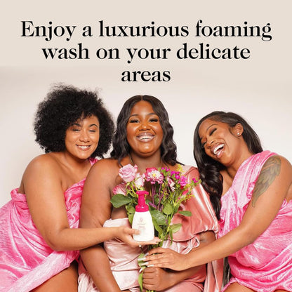 Kushae Gentle 2-in-1 Foaming Wash, pH Balance Feminine Wash for Optimal Hygiene, Refreshing & Soothing Feminine Wash for Sensitive Skin, Fragrance-Free Intimate Wash for Daily Use, 8.3 oz