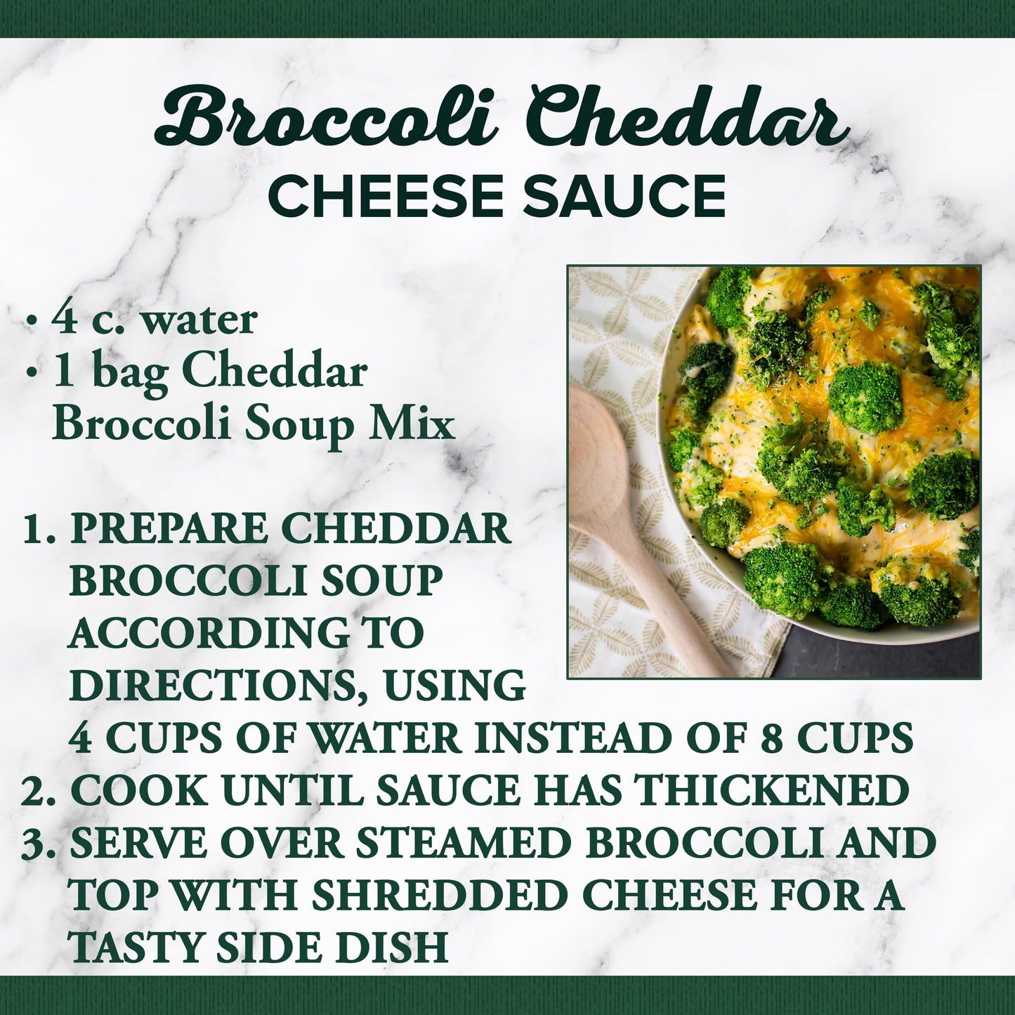 Bear Creek Soup Mix, Cheddar Broccoli, 10.6 Ounce (Pack of 6)