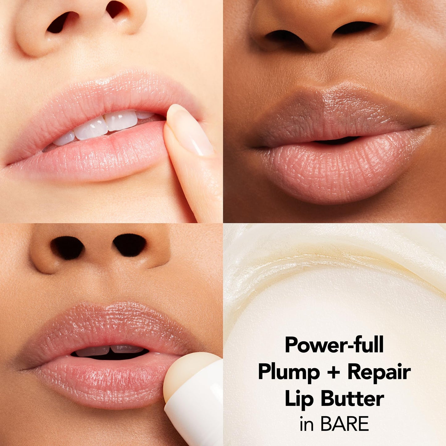 BUXOM Power-Full Plumping Lip Balm, Intense Lip Repair Butter