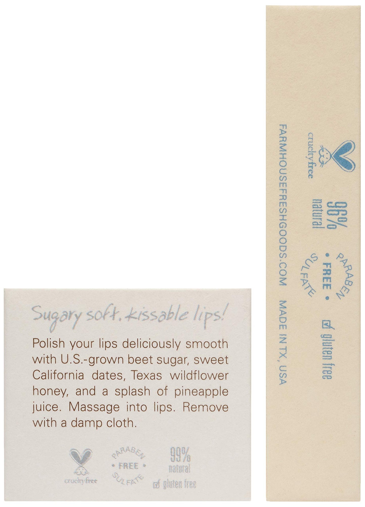 FarmHouse Fresh Beach Lip Basket, Coconut Pineapple, 2 Count