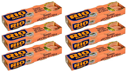 Rio Mare: Tuna Fish in Olive Oil, Yellowfin Tuna Quality - 80g (2.82oz) Cans (Pack of 24, 4.23lb Total)