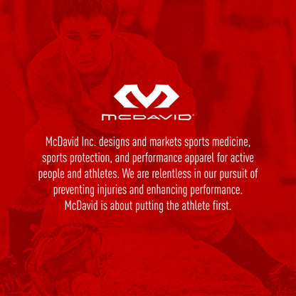 McDavid Knee Brace, Maximum Support with Polycentric Hinges & Cross Straps, Comfortable Compression & Extra Stability