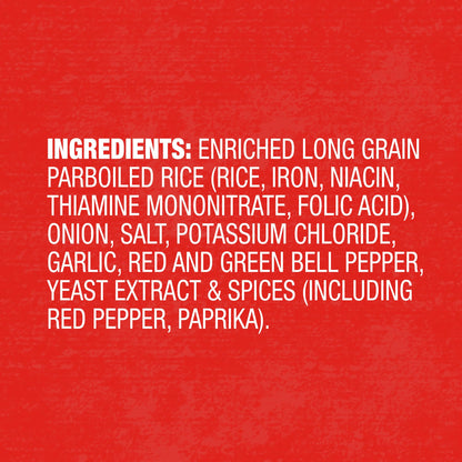 Zatarain's Rice Mix, Dirty Rice, Family Size, Gluten Free, No MSG Added, Long Grain White Rice, Onions and Bell Peppers with Cajun Seasonings, Made with Real Vegetables, 12 oz