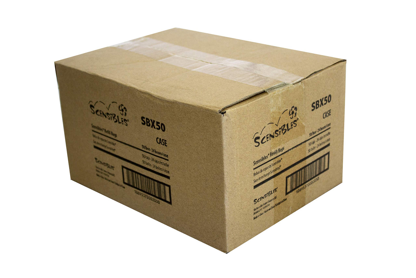 Hospeco Scensibles Personal Disposal Bags, Pink, 1200 Bags (HOSSBX50)