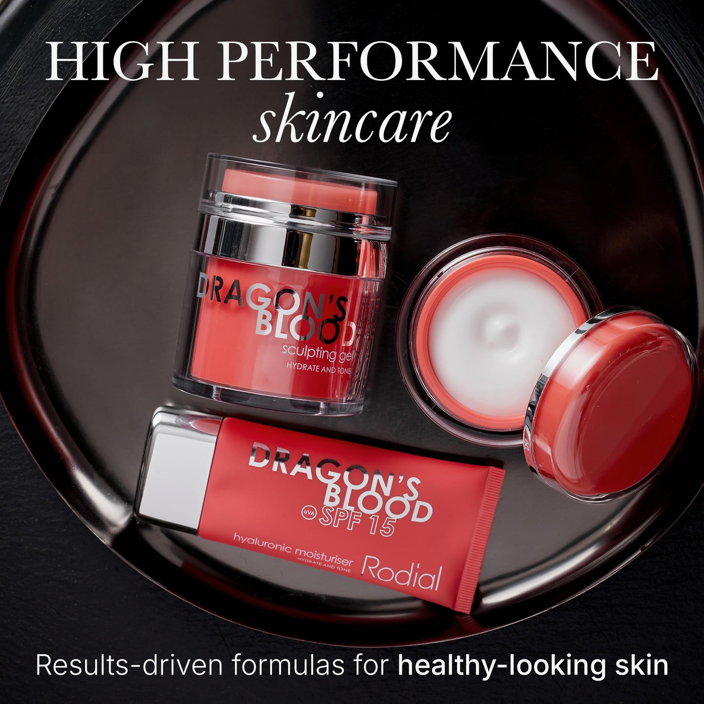 Rodial Dragons Blood Hyaluronic Mask, 1.7 fl. oz. - Moisturising Formula with Hyaluronic Acid for Dehydrated Skin, Soothing and Nourishing Face Mask for Plumped Complexion
