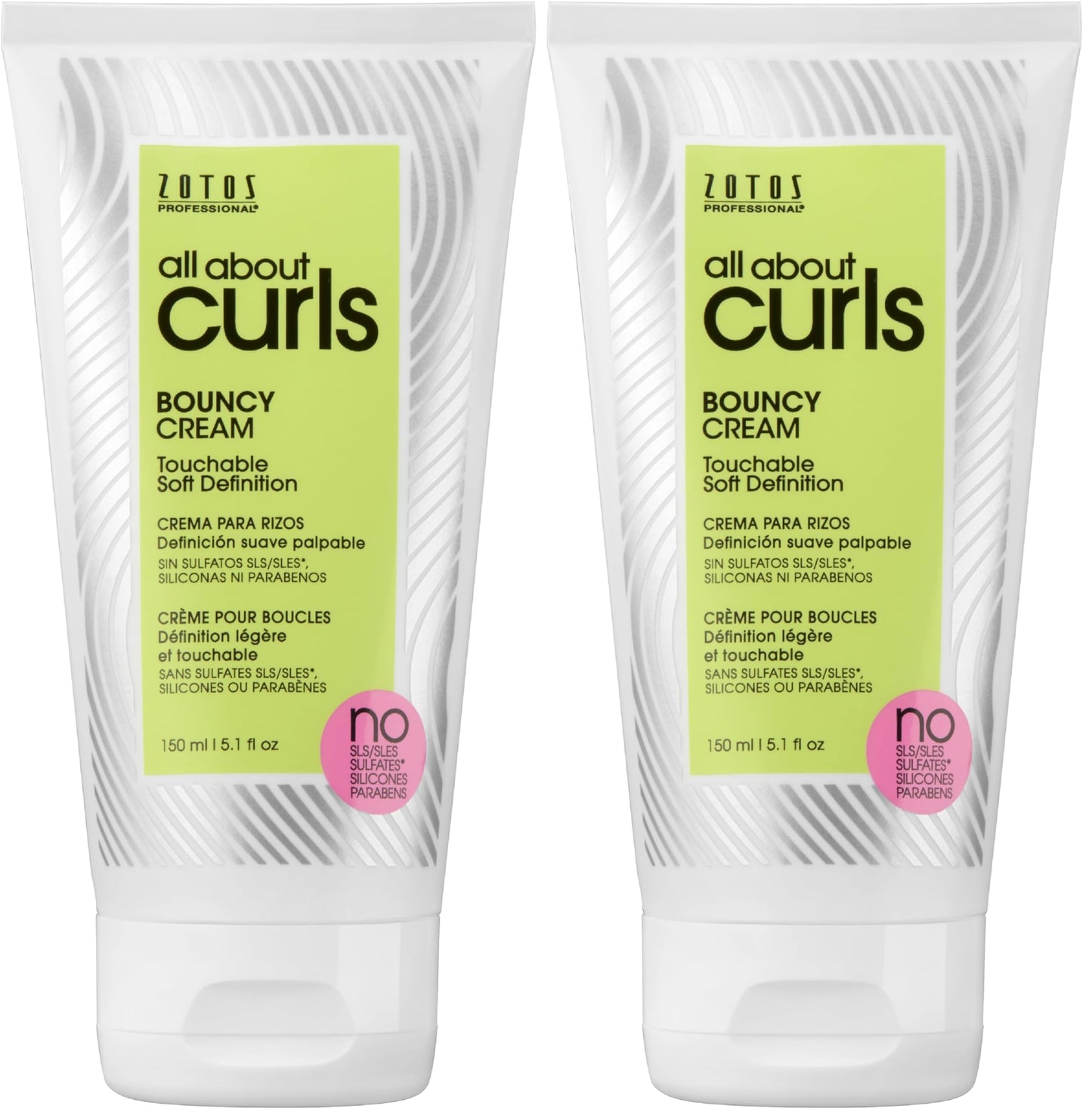 ALL ABOUT CURLS Bouncy Cream | For Curly Hair Styling | Moisturize, Define & Enhance Texture | Reduce Frizz & Boost Shine | Soft Definition | Vegan & Cruelty Free | Sulfate & Paraben Free