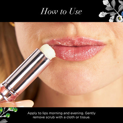 butter LONDON Lippy Lip Scrub Stick, Sugar Buttercream - 100% Natural Sugar-Based Lip Scrubber Exfoliator Nourishes, Hydrates & Lightens Dry & Dark Lips - Lip Care for Smooth & Fresh-Looking Lips