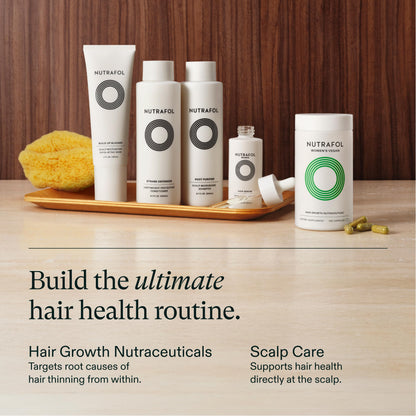 Nutrafol Shampoo, Cleanse and Hydrate Hair and Scalp, Improves Hair Volume, Strength and Texture, Physician-formulated for Thinning Hair, Color Safe, Sulfate Free