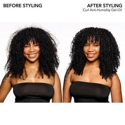 Bumble and bumble. Curl Anti-Humidity Gel-Oil | Anti Frizz | Adds Bounce, Shine, Moisture |For Medium to Thick Coily, Curly Hair | With Jojoba, Avocado + Coconut Oil | Standard Size, 5 Fl Oz