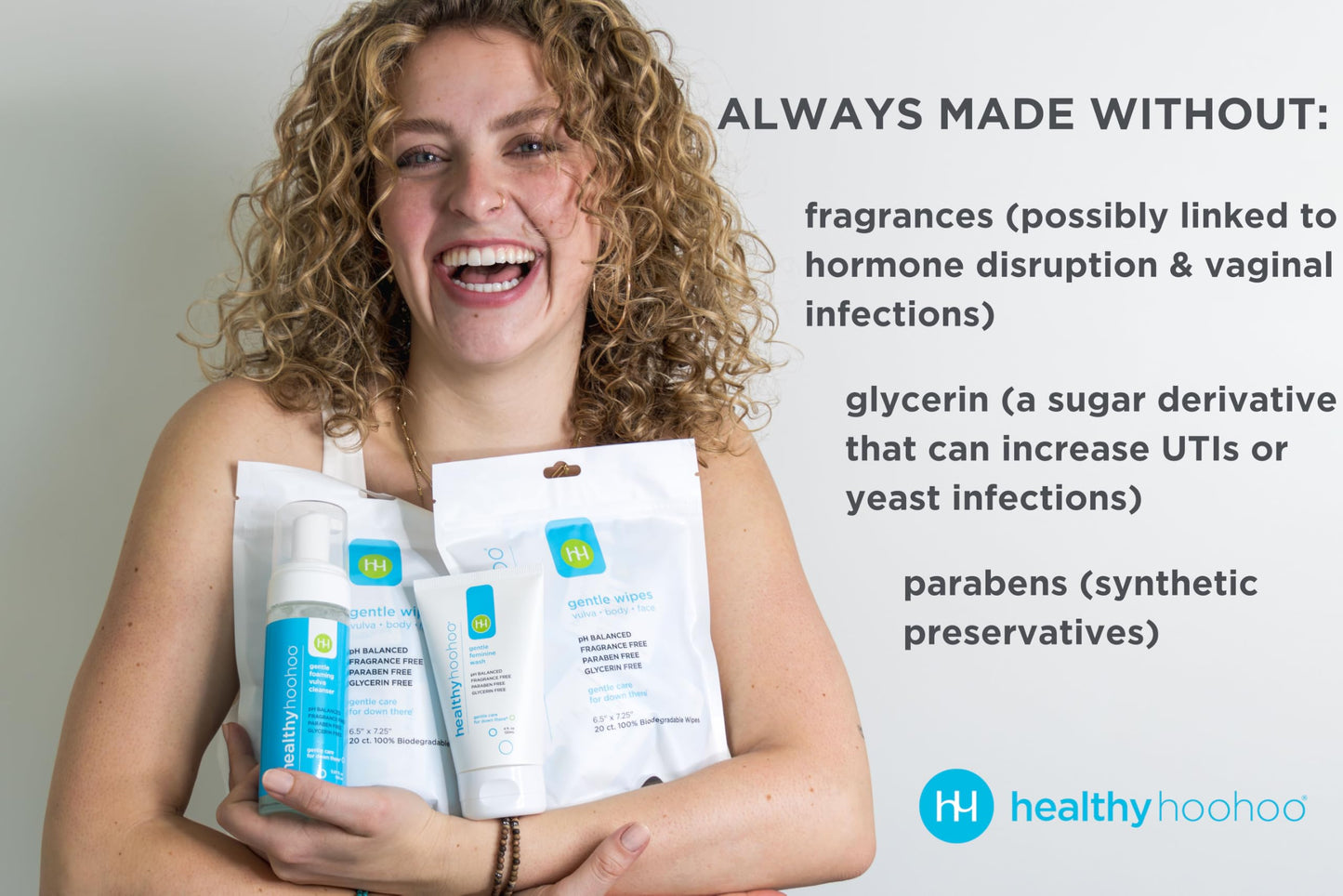 Gentle & Sensitive Care for Down There: Gentle Foaming Vulva Cleanser & 100% Flushable Gentle Wipes