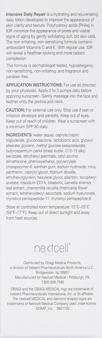 Obagi Medical Intensive Daily Repair Exfoliating and Hydrating Lotion, 2oz