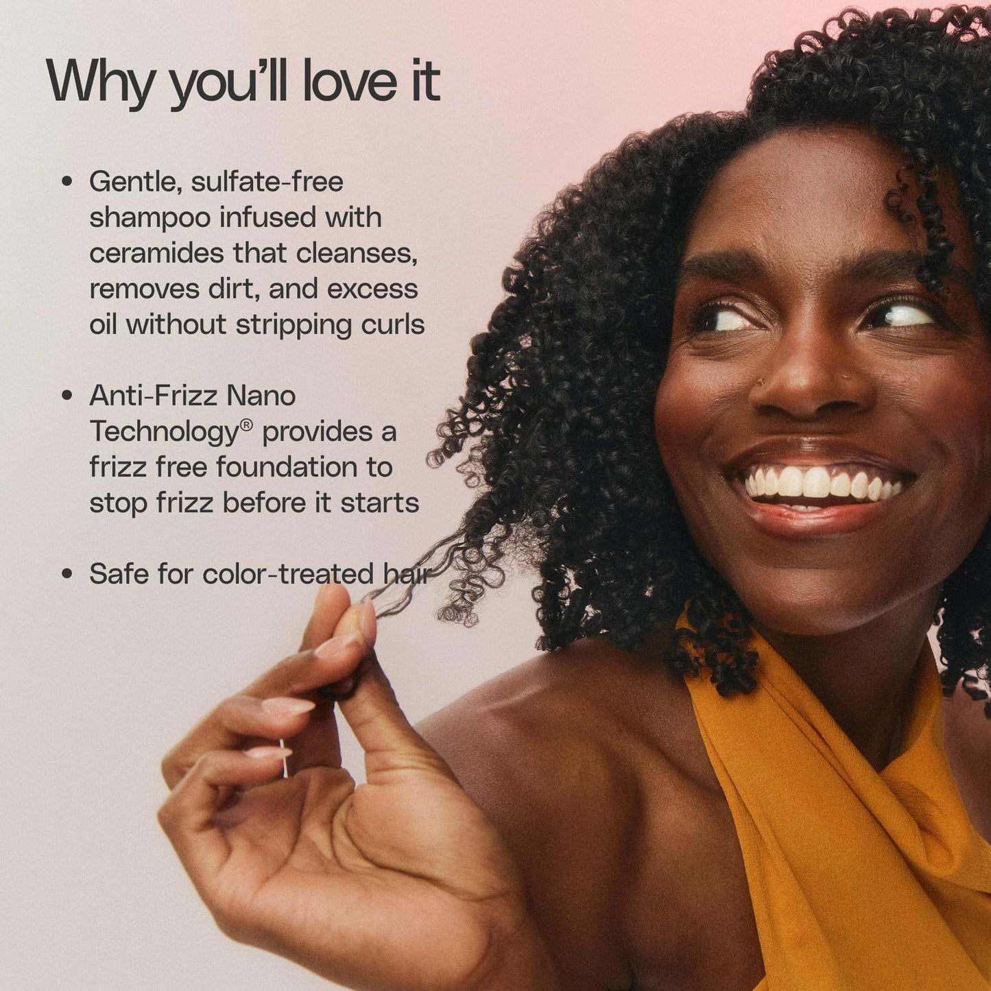 Ouidad Advanced Climate Control Defrizzing Conditioner for Curly Hair – Hydrates, Smooths & Defines Curls, Blocks Humidity & Frizz, Ceramides & Shea Lock In Moisture, All Curl Types, Sulfate-Free