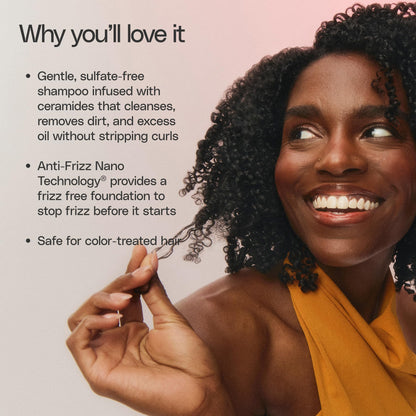 Ouidad Advanced Climate Control Defrizzing Conditioner for Curly Hair – Hydrates, Smooths & Defines Curls, Blocks Humidity & Frizz, Ceramides & Shea Lock In Moisture, All Curl Types, Sulfate-Free