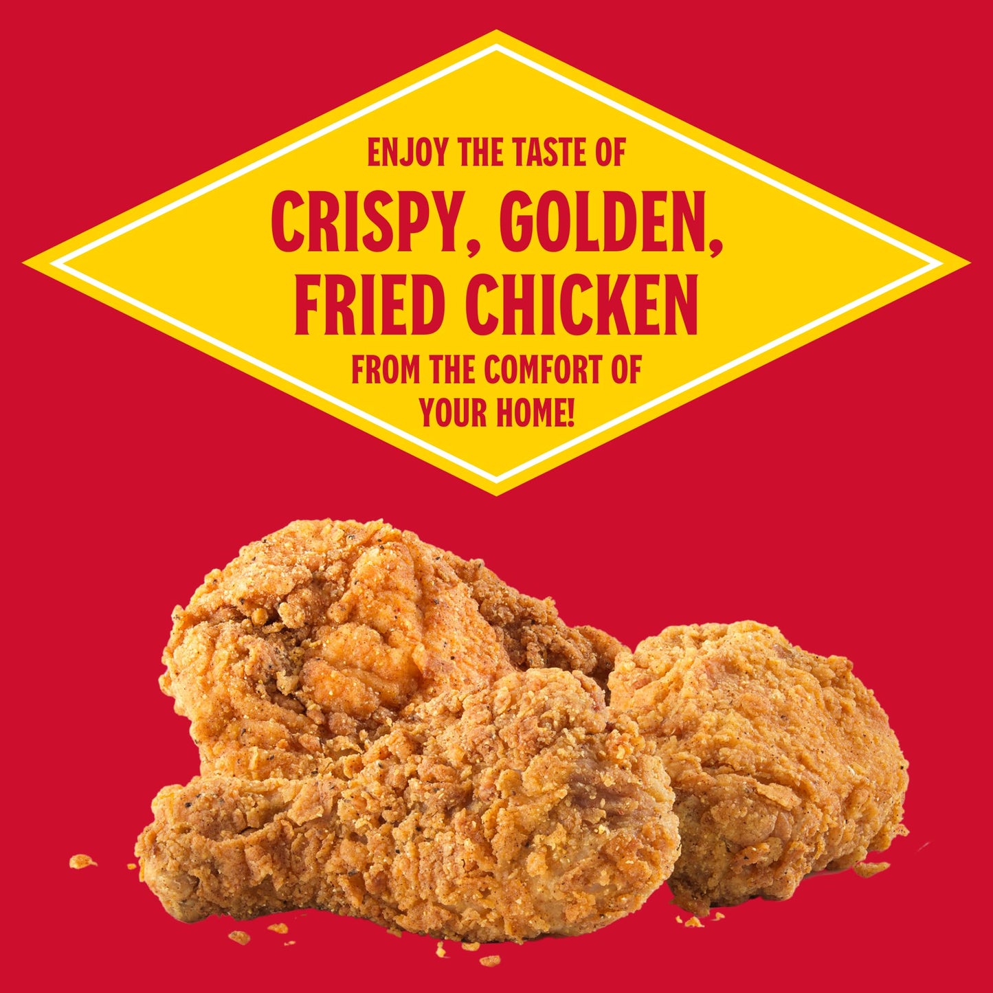 Louisiana Seasoned Chicken Fry Batter Pack of 3 Crispy Southern Coating Mix for Fried Chicken Delicious and Convenient