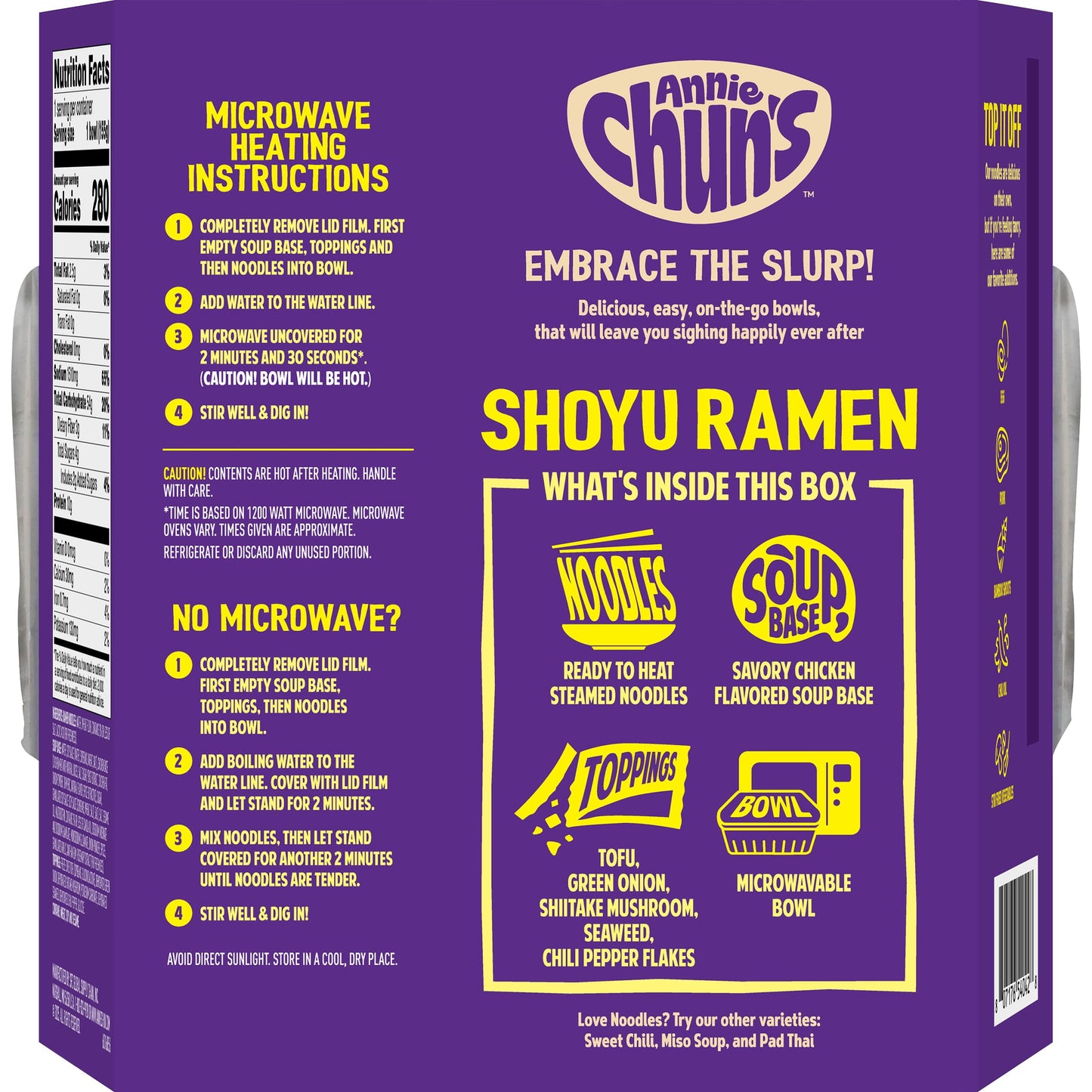 Annie Chun's Shoyu Ramen Bowl, 5.49 oz (Pack of 1)