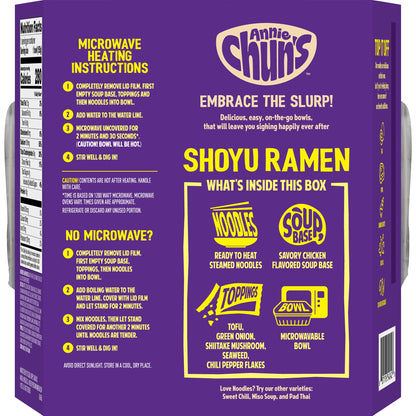 Annie Chun's Shoyu Ramen Bowl, 5.49 oz (Pack of 1)