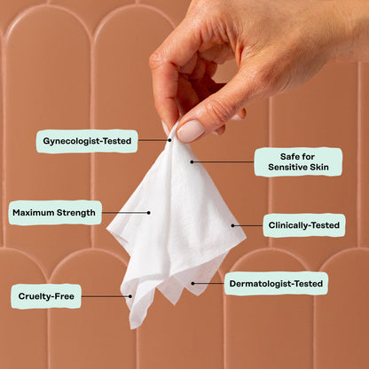 The Honey Pot Company - Anti-Itch Soothing Feminine Wipes - At Home or On the Go Medicated for Temporary Relief of Itching and Discomfort - Maximum Strength - 30 ct.