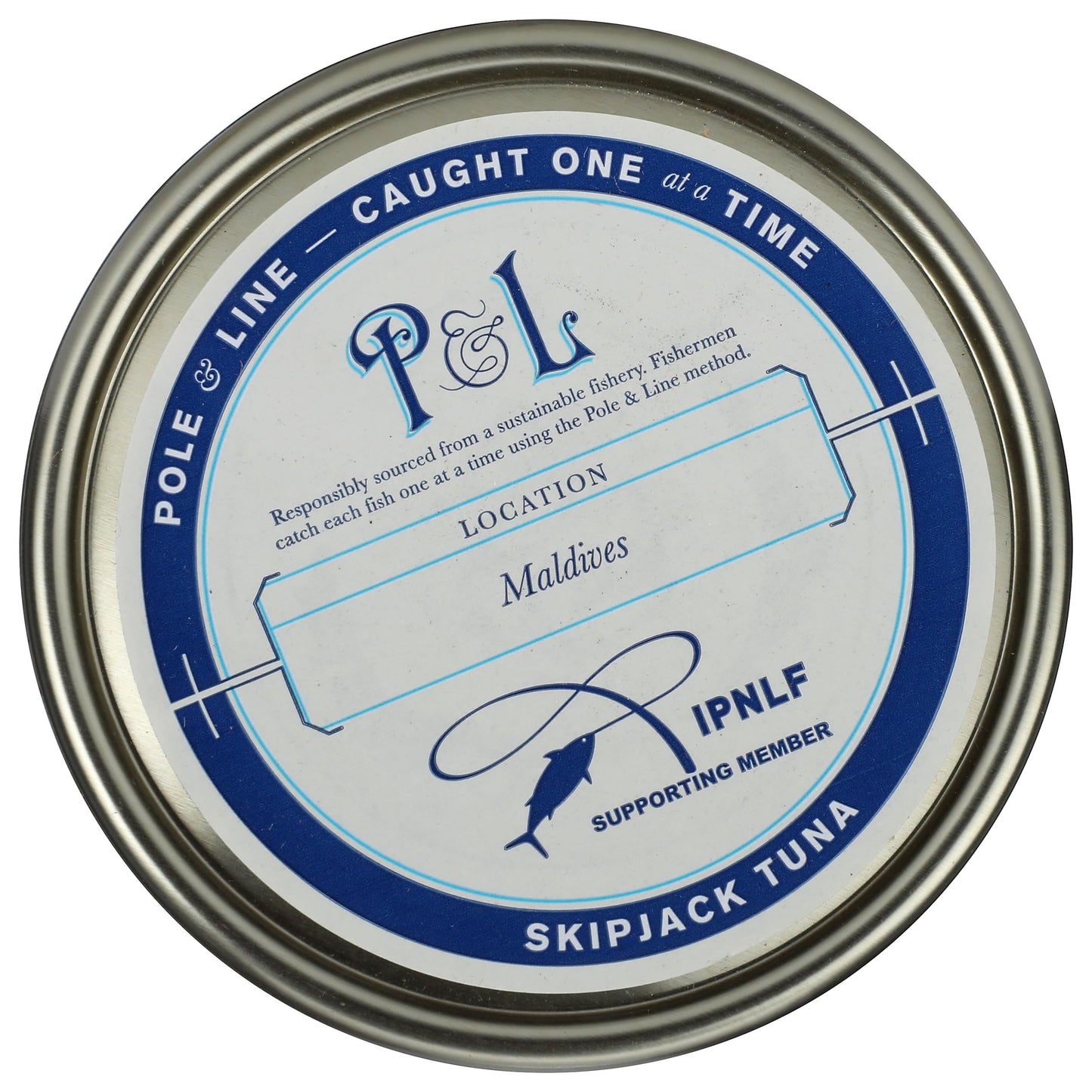 POLE AND LINE Skipjack Tuna in Water, 5 OZ