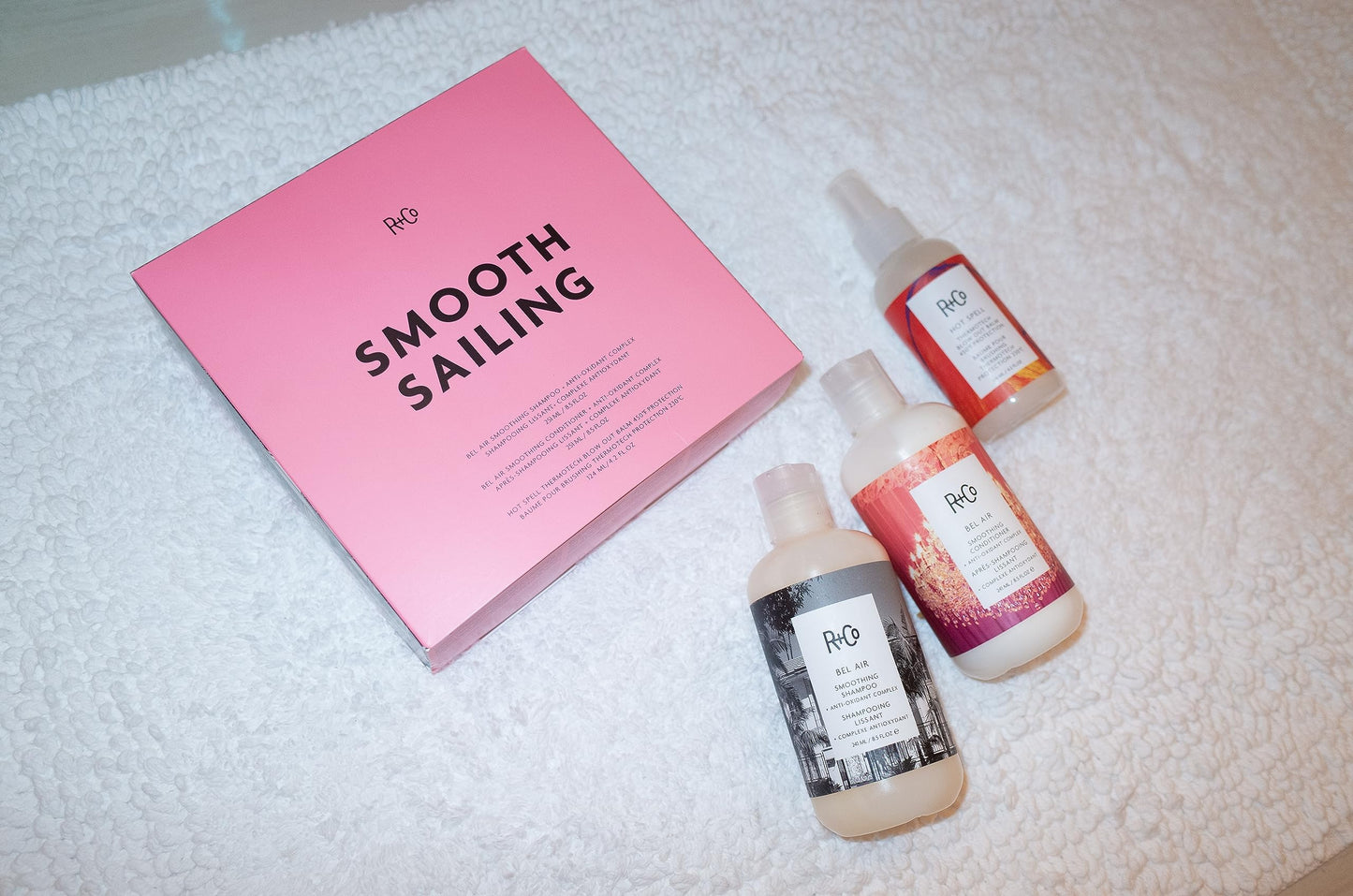 R+Co Bel Air Smoothing Shampoo and Anti-Oxidant Complex