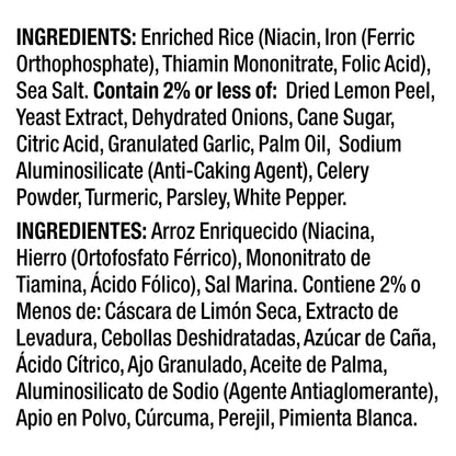 Vigo Authentic Greek Lemon Rice, Fresh Zesty & Fragrant, No Fat, 8oz (Greek Lemon, Pack of 12)