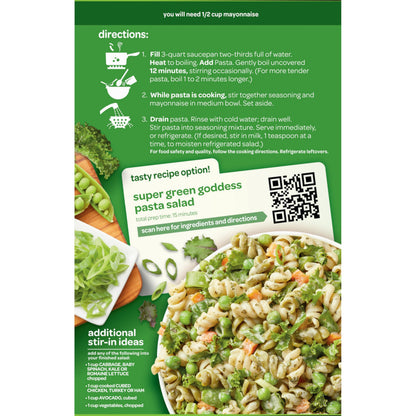 Suddenly Salad Pasta Green Goddess - 7.5 Oz 12 Pack