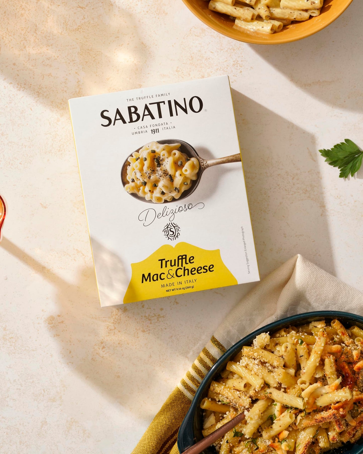 Sabatino Tartufi Truffle Macaroni & Cheese, Ready To Eat, All Natural, Non-Gmo 6 Count
