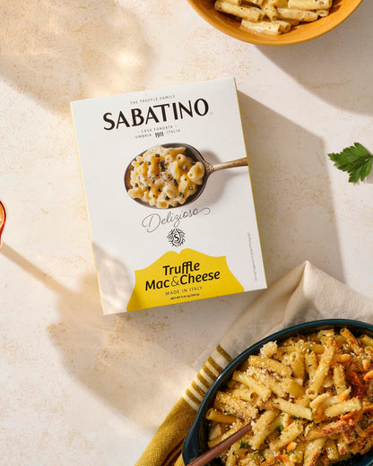 Sabatino Tartufi Truffle Macaroni & Cheese, Ready To Eat, All Natural, Non-Gmo 6 Count