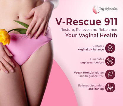 Vagy Rejuvenation V-Rescue - 500 mg Boric Acid 14 Vaginal Applications - Feminine Health