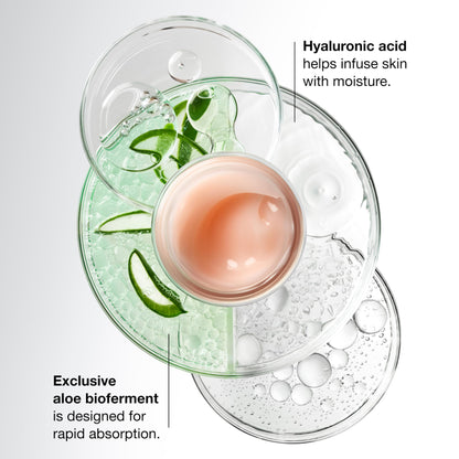 Clinique Moisture Surge 100H Auto-Replenishing Hydrator Oil Free Face Moisturizer | With Hyaluronic Acid, Aloe Bioferment and Vitamins C + E | For All Skin Types | Hydrating + Moisturizing