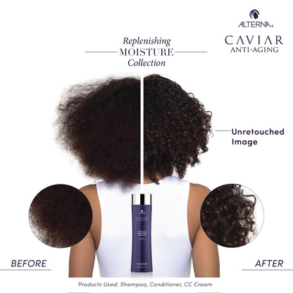 Alterna CAVIAR Anti-Aging Replenishing Moisture Conditioner | For Dry, Brittle Hair | Protects, Restores & Hydrates | Sulfate Free