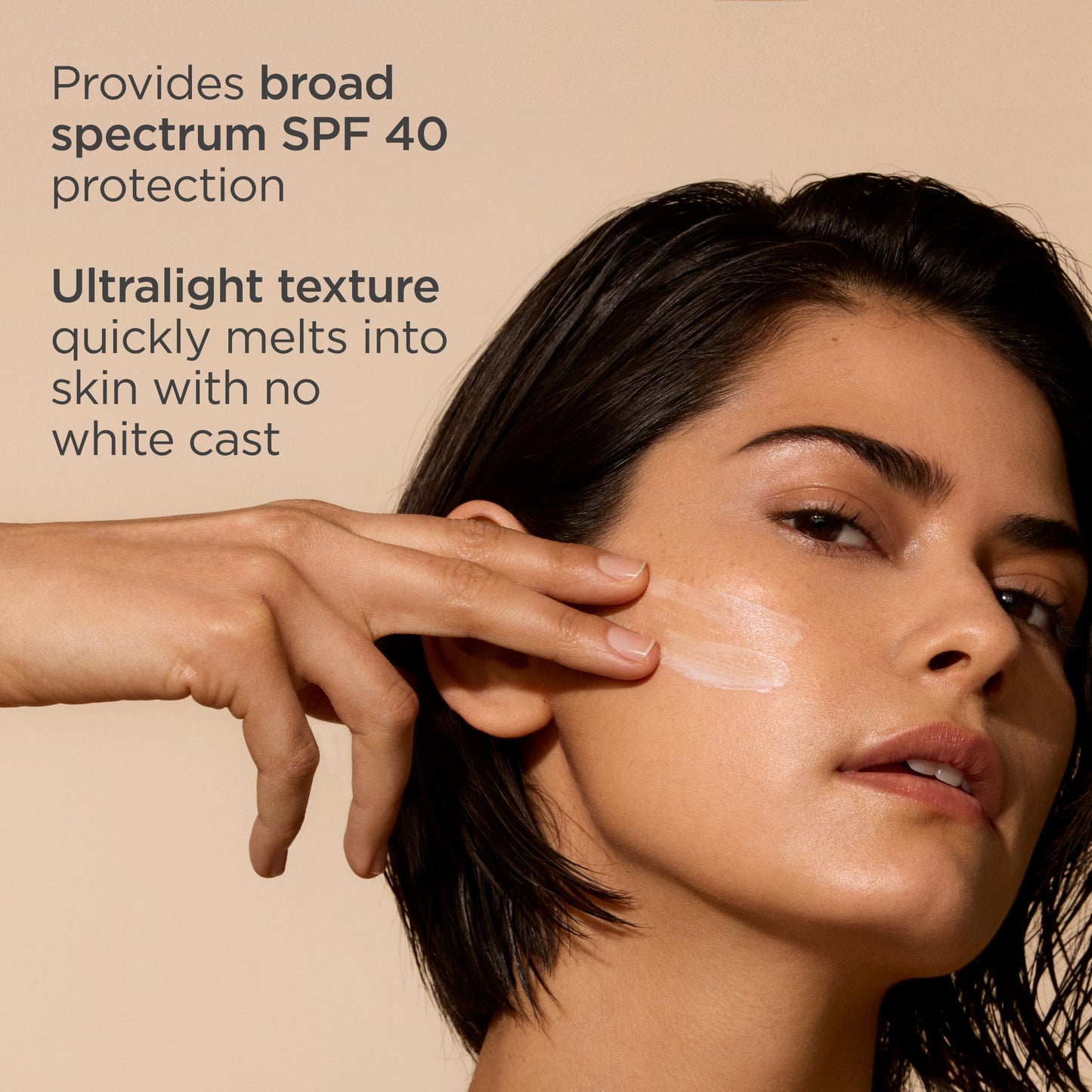 ISDIN Fusion Water MAGIC, Ultralight Broad Spectrum SPF 40 Sunscreen with Hyaluronic Acid and Vitamin E, 50ml