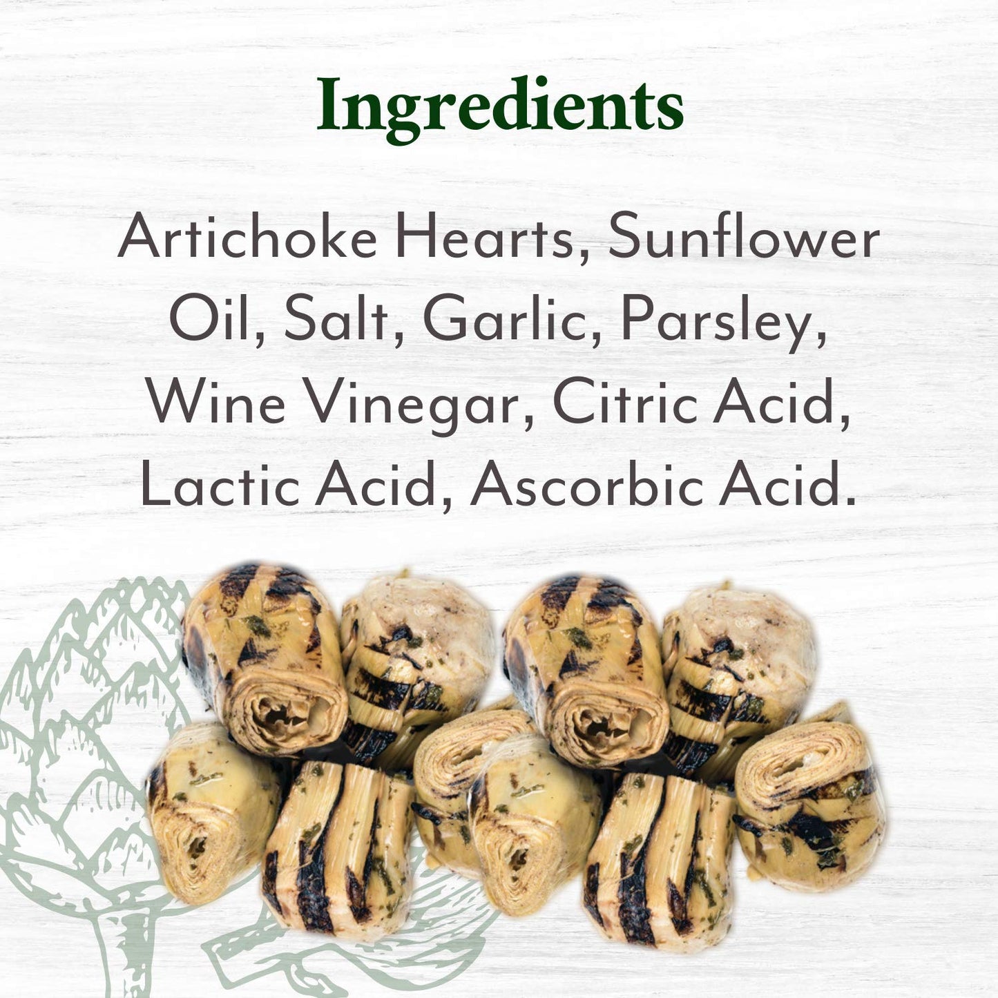 Roland Foods Grilled Artichoke Hearts Marinated in Vinegar and Oil, Specialty Imported Food, 67 Ounce, Pack of 1