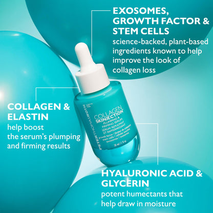 Peter Thomas Roth | Collagen Skinjection™ Plumping & Firming Serum | Skin Barrier Serum, Exosome Serum For Face, Collagen Peptides Serum