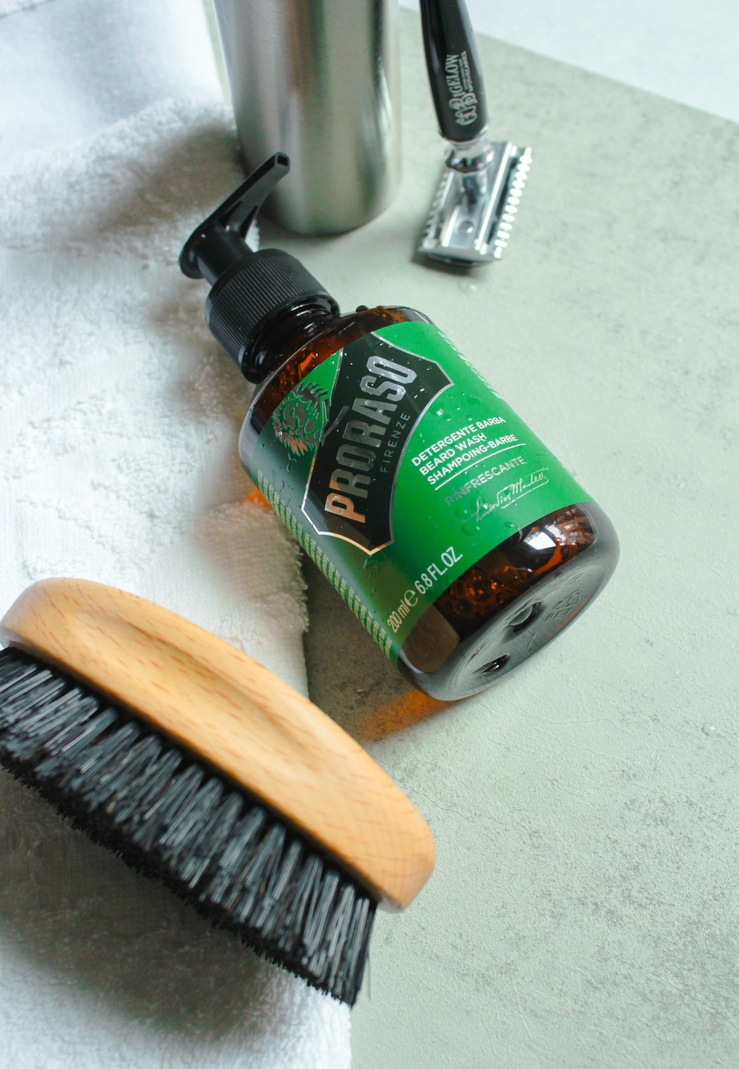 Beard Wash for Men to Cleanse, Soften, Refresh, and Smooth Beard and Skin
