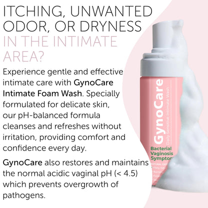 Bacterial Vaginosis Treatment - Natural Vaginal Prefilled Homeopathic Applicators for Odor, Discharge, Itching, Vaginal Microbiota Imbalance and Discomfort + BV Treatment Feminine Wash