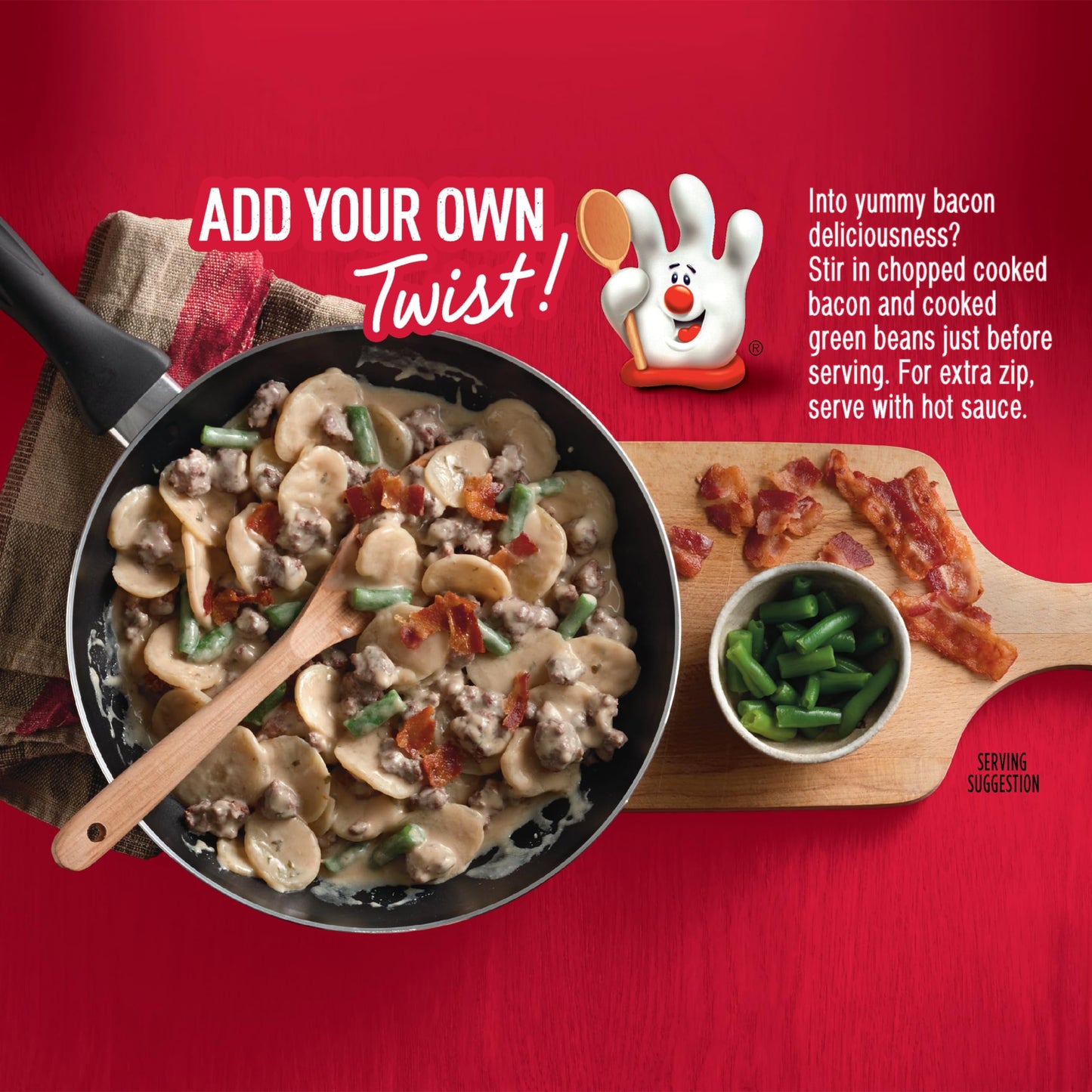Hamburger Helper Potatoes Stroganoff, 5.0 Ounces, 12 per Case