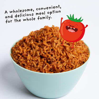 4Sisters Tony Tomato Rice, 90 Second Ready to Eat (8.5 oz (Pack of 6))