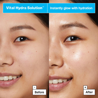 Dr.Jart+ Dermask Vital Hydra Solution Glow Korean Face Mask with Hyaluronic Acid for Glass Skin | Sheet Mask | Korean Skin Care
