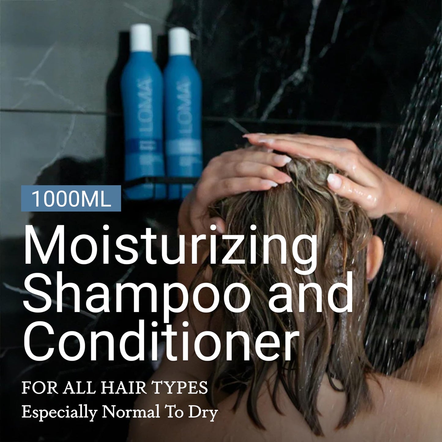 Loma Hair Care Moisturizing Shampoo & Treatment Duo