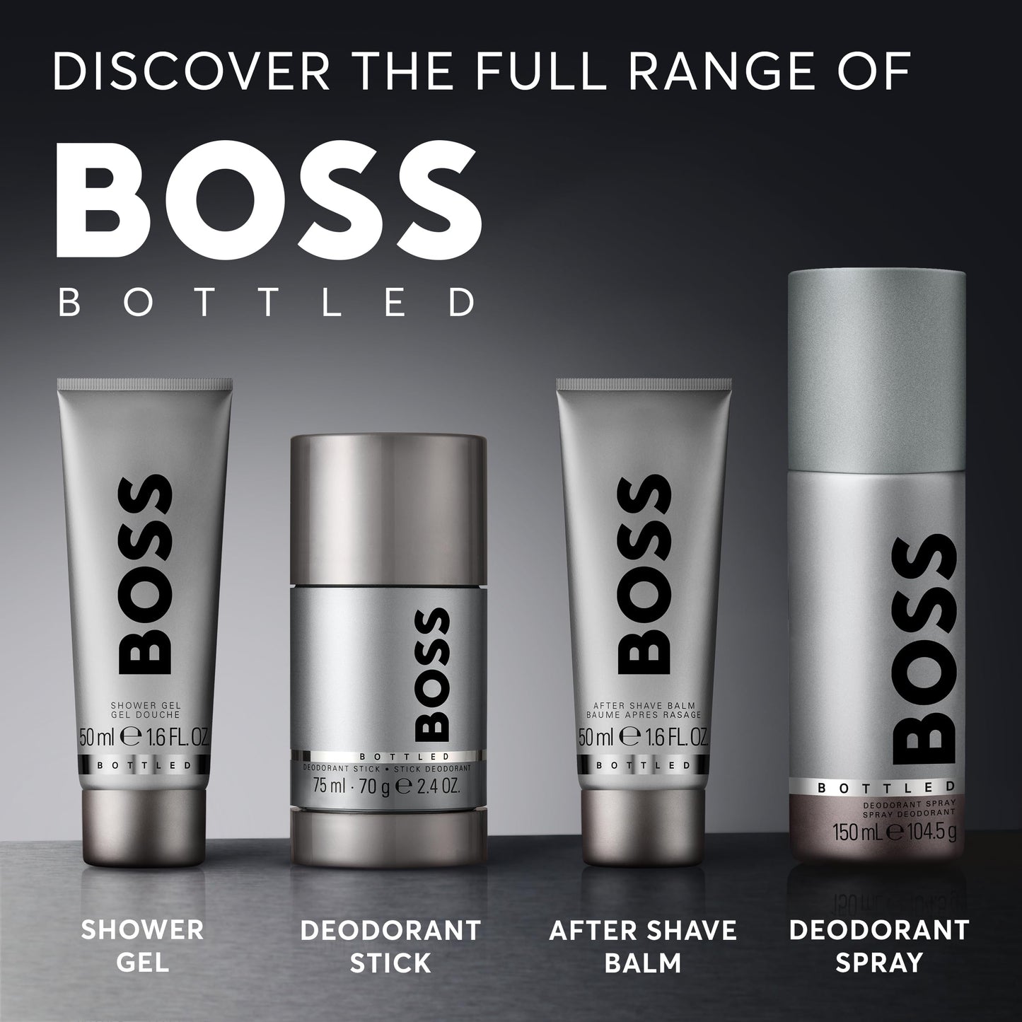 Hugo Boss Bottled Eau de Toilette – Woody Men's Cologne – With Notes of Apple, Cinnamon & Wood – Long Lasting Fragrance