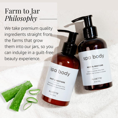 Aloette Lavender Body Care Set