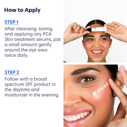 PCA SKIN Vitamin B3 Eye Brightening Cream, Eye Brightener For Bright Eyes, Dark Circles, Wrinkles, and Uneven Skin Tones, Anti Aging Eye Cream, Formulated with Niacinamide, 1 oz Tube